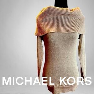 NWT Michael Kors Women's Black Python Print Ruched Draw Cord Mini Dress Size XS